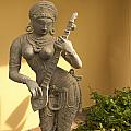 Indian Musician Statue